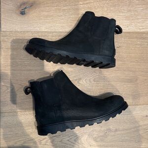 Sorel black waterproof Chelsea Boots size 7.5 - New